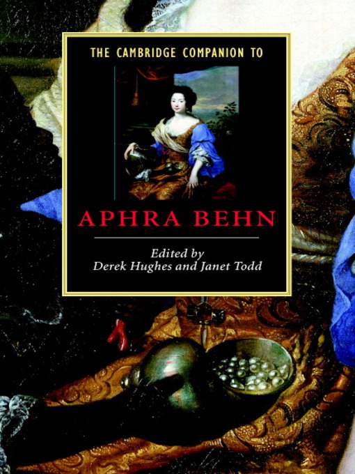 Title details for The Cambridge Companion to Aphra Behn by Derek Hughes - Available
